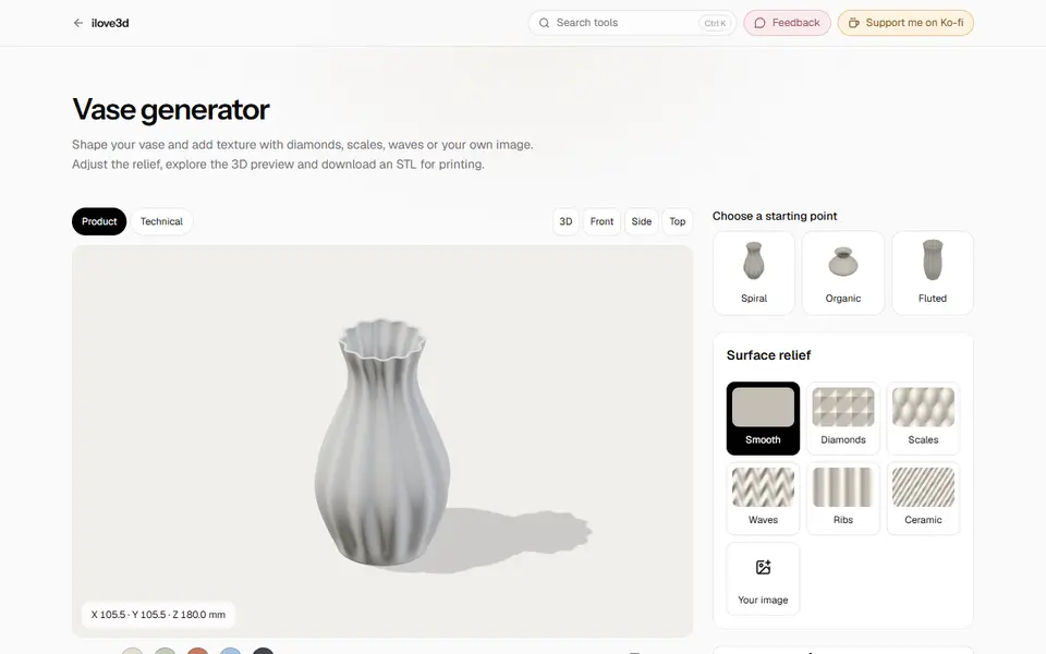 Screenshot of ilove3d