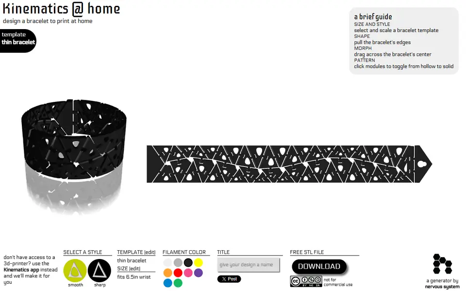 Screenshot of Kinematics @ Home