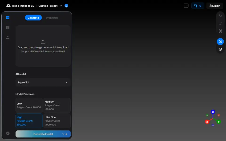 Screenshot of Nexprint Text & Image to 3D