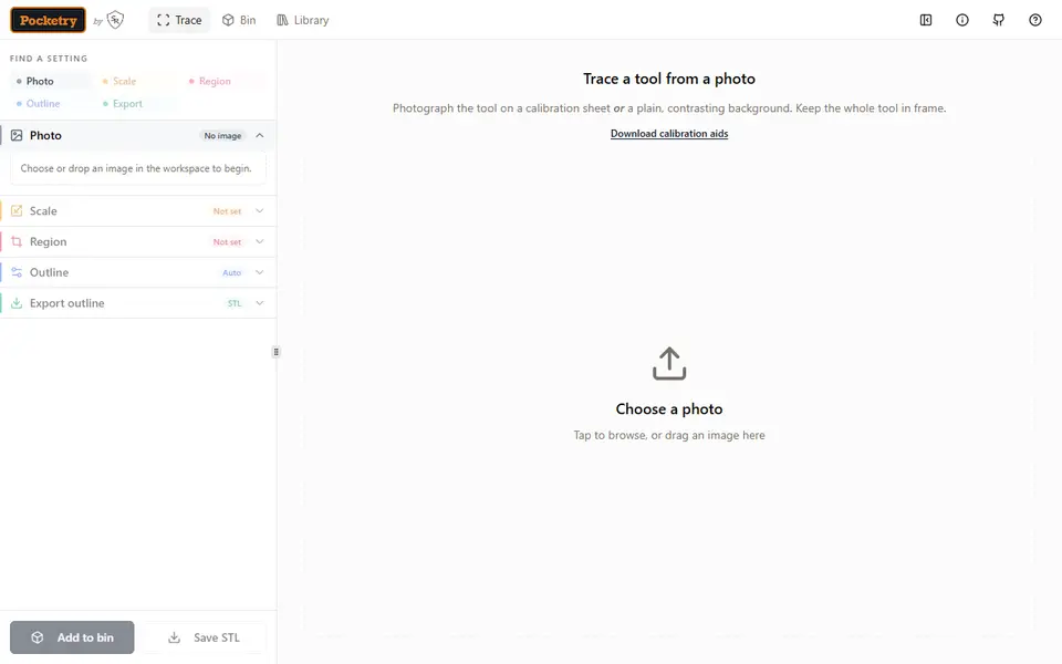 Screenshot of Pocketry