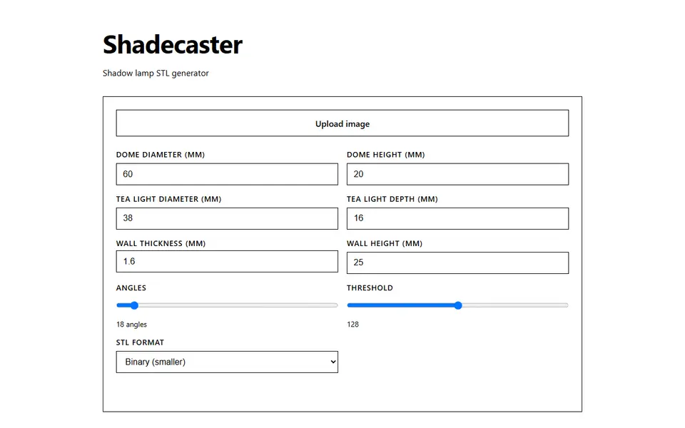 Screenshot of Shadecaster